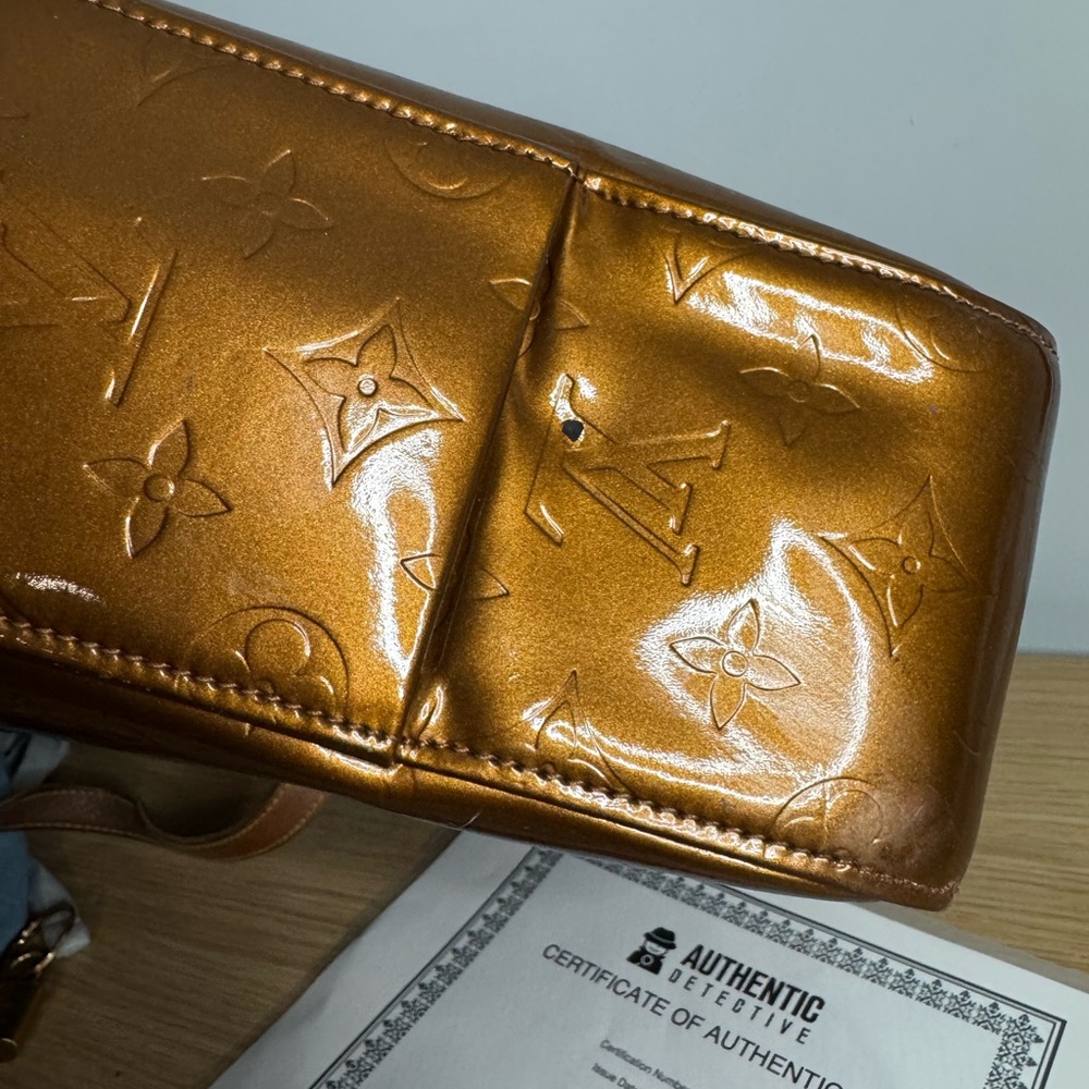 Authentic Louis Vuitton vernis Columbus tote - Picture 8 of 16